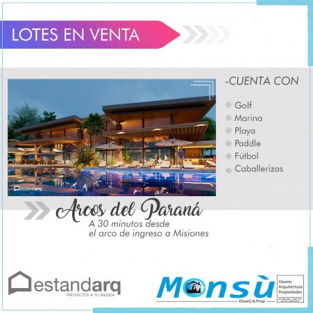 Lote en VENTA en ARCOS DEL PARANA
