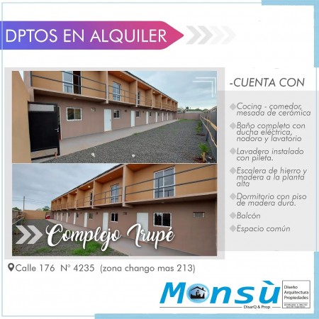 Dpto tipo Loft en ALQUILER