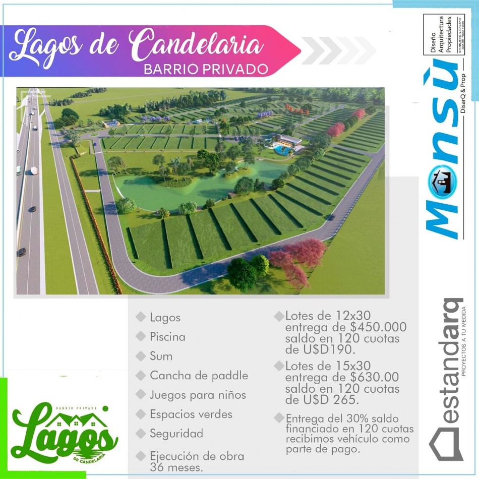 Terreno en VENTA en LAGOS DE CANDELARIA