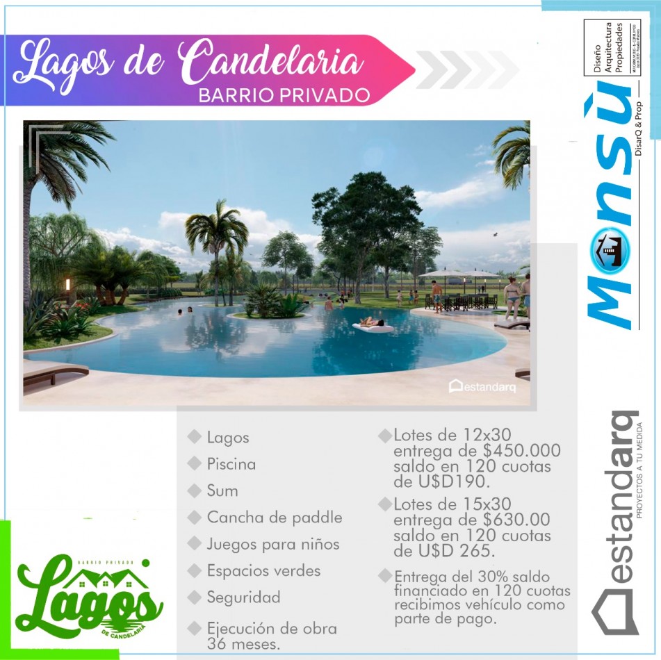 Terreno en VENTA en LAGOS DE CANDELARIA