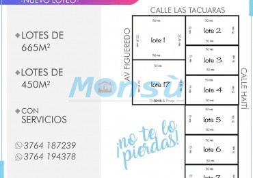 Terreno en VENTA